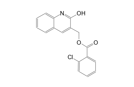 (2-hydroxy-3-quinolinyl)methyl 2-chlorobenzoate