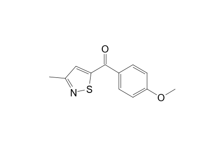 (4-methoxyphenyl)-(3-methyl-1,2-thiazol-5-yl)methanone