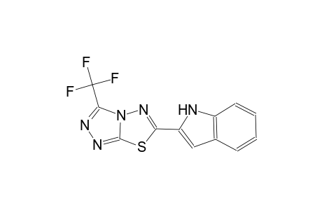 1H-indole, 2-[3-(trifluoromethyl)[1,2,4]triazolo[3,4-b][1,3,4]thiadiazol-6-yl]-