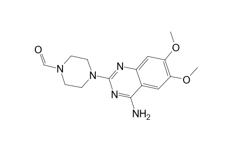 4-(4-Amino-6,7-dimethoxy-2-quinazolinyl)-1-piperazinecarbaldehyde