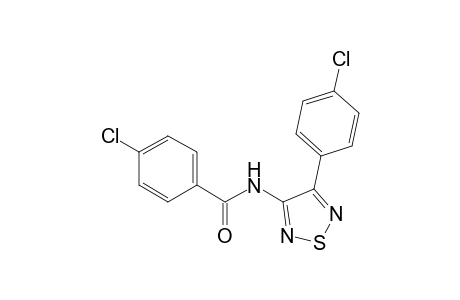 4-Chloro-N-[4-(4-chlorophenyl)-1,2,5-thiadiazol-3-yl]benzamide