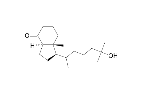 [1R-[1.alpha.(R*),3a.beta.,7a.alpha.]]octahydro-1-(5-hydroxy-1,5-di-methylhexyl)-7a-methyl-4H-inden-4-one