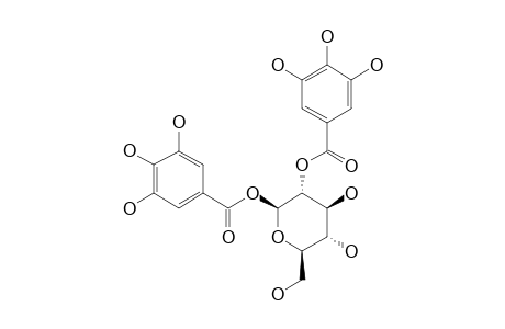 1,2-DI-O-GALLOYL-BETA-D-GLUCOPYRANOSE