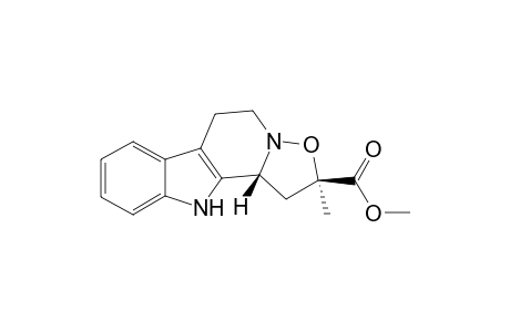 Methyl syn-2-Methyl-1,2,4,5-tetrahydrooxazolo[3,2-a].beta.-carboline-2-carboxylate