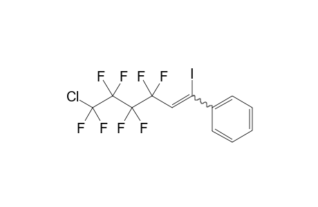 [6-chloro-3,3,4,4,5,5,6,6-octafluoro-1-iodo-hex-1-enyl]benzene