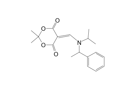 5-(N-isopropyl-N-(.alpha.-methylbenzyl)-amino-methylene)-2,2-dimethyl-1,3-dioxane-4,6-dione