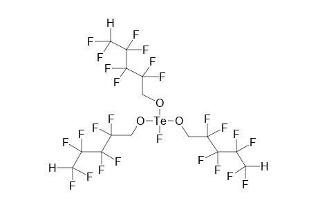 TRIS(1,1,5-TRIHYDROPERFLUOROPENTYLOXY)FLUOROTELLURANE