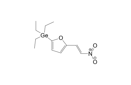 1-(5-Triethylgermyl-2-furyl)nitroethene