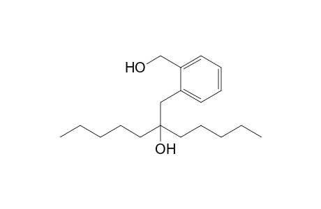 6-(2-Hydroxymethylbenzyl)-6-undecanol