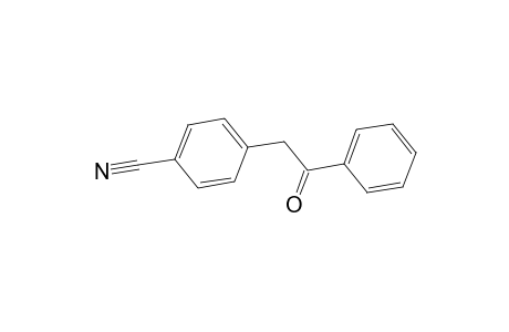 4-(2-oxo-2-phenylethyl)benzonitrile