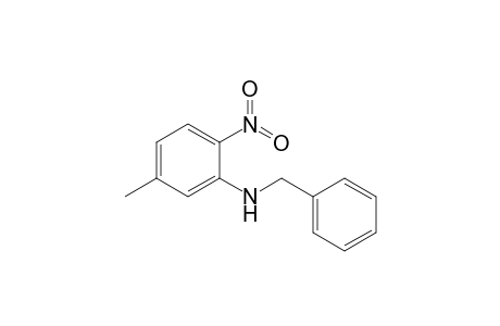 5-Methyl-2-nitro-N-(phenylmethyl)aniline