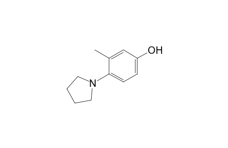 3-Methyl-4-(pyrrolidin-1-yl)phenol