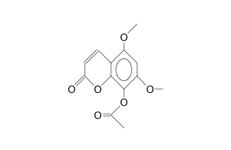 8-Acetoxy-5,7-dimethoxy-coumarin