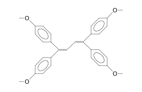 1-methoxy-4-[1,4,4-tris(4-methoxyphenyl)buta-1,3-dienyl]benzene