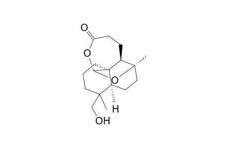 4aH-Naphth[2,1-c]oxireno[b]oxepin-3(2H)-one, decahydro-8-(hydroxymethyl)-8,11a-dimethyl-, [4aS-(4a.alpha.,5aS*,7a.beta.,8.bet a.,11a.alpha.,11b.beta.)]-
