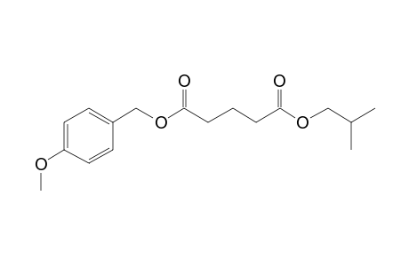 Glutaric acid, isobutyl 4-methoxybenzyl ester