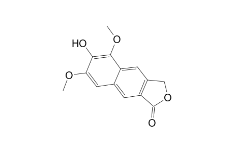 Naphtho[2,3-c]furan-1(3H)-one, 6-hydroxy-5,7-dimethoxy-