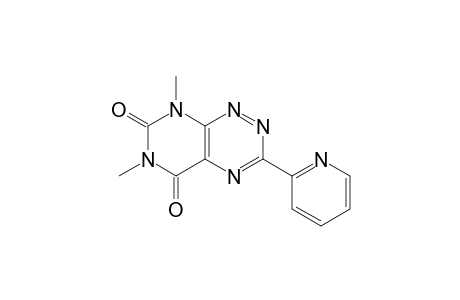 Pyrimido[5,4-e]-1,2,4-triazine-5,7(6H,8H)-dione, 6,8-dimethyl-3-(2-pyridinyl)-
