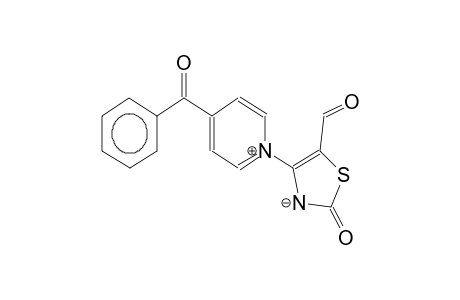 2-oxo-5-carbonyl-4-(4-benzoylpyridinio)-2,3-dihydro-1,3-thiazol-3-ate