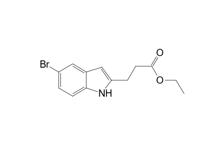 Ethyl 3-(5-bromo-1H-indol-2-yl)propanoate