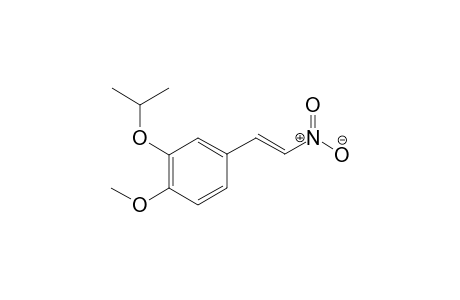 (E)-.beta.-Nitro-3-isopropoxy-4-methoxystyrene