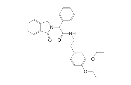 1H-isoindole-2-acetamide, N-[2-(3,4-diethoxyphenyl)ethyl]-2,3-dihydro-1-oxo-alpha-phenyl-