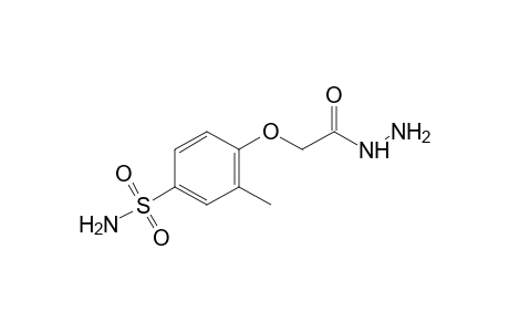 [(4-sulfamoyl-o-tolyl)oxy]acetic acid, hydrazide