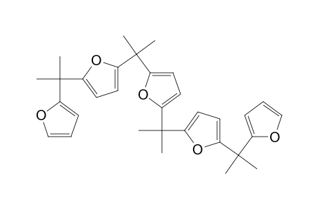 2,5-bis[1-[5-[1-(2-furyl)-1-methyl-ethyl]-2-furyl]-1-methyl-ethyl]furan