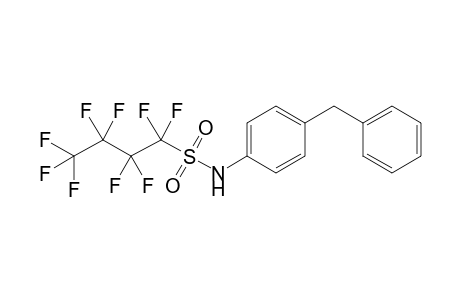 N-(Perfluorobutyl)sulfonyl-4-benzylaniline