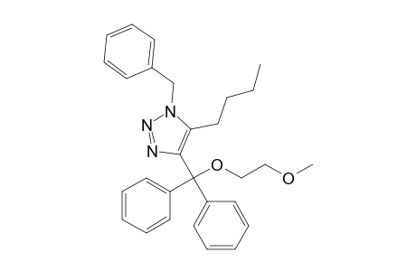 1-Benzyl-5-butyl-4-[(2-methoxyethoxy)diphenylmethyl]-1H-1,2,3-triazole