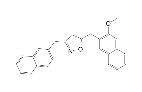 5-[(3-methoxy-2-naphthalenyl)methyl]-3-(2-naphthalenylmethyl)-4,5-dihydroisoxazole