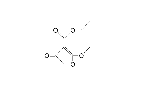 2-Ethoxy-3-ethoxycarbonyl-5-methyl-4,5-dihydro-furan-4-one