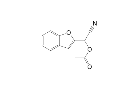 (Benzofuran-2-yl)(cyano)methyl acetate