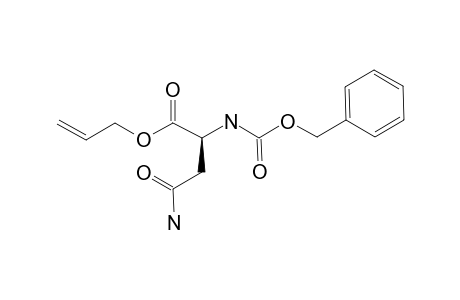 (S)-2-BENZYLOXYCARBONYLAMINO-SUCCINIC-ACID-1-ALLYLESTER-4-AMIDE