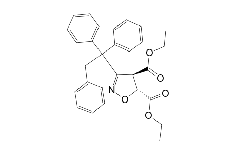 trans-4,5-Diethyl 3-(1,1,2-triphenylethyl)-2-isoxazoline-4,5-dicarboxylate