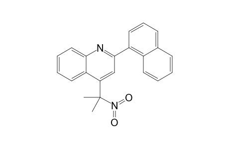 2-(1'-Naphthyl)-4-[1"-nitro-1"-methylethyl]-quinoline
