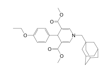 1-(1-adamantylmethyl)-4-(4-ethoxyphenyl)-4H-pyridine-3,5-dicarboxylic acid dimethyl ester