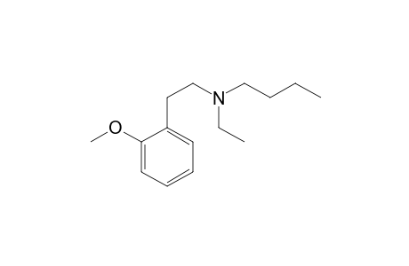 N-Ethyl-N-butyl-2-methoxyphenethylamine