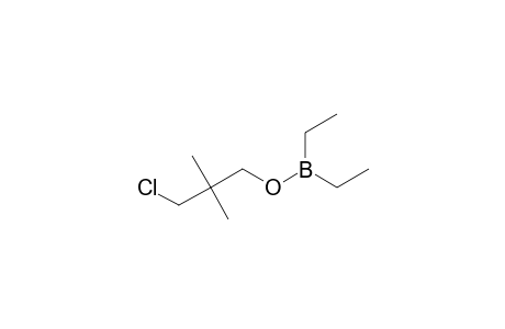 (3-chloranyl-2,2-dimethyl-propoxy)-diethyl-borane