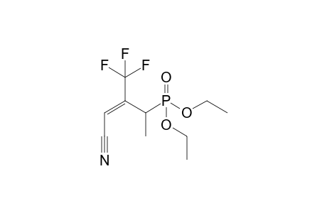 (Z)-Diethyl 3-Cyano-2-trifluoromethyl-1-methylprop-2-enylphosphonate