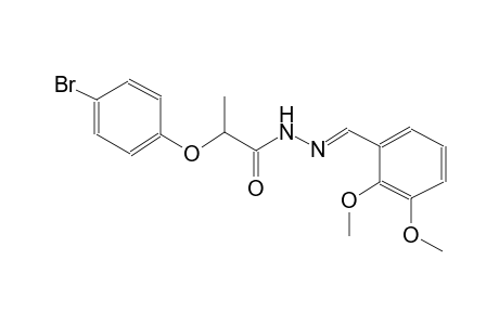 propanoic acid, 2-(4-bromophenoxy)-, 2-[(E)-(2,3-dimethoxyphenyl)methylidene]hydrazide
