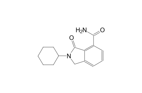 2-cyclohexyl-3-oxo-4-isoindolinecarboxamide