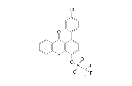 1-(4-Chlorophenyl)-9-oxo-9H-thioxanthen-4-yltrifluoromethanesulfonate