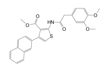 methyl 2-{[(3,4-dimethoxyphenyl)acetyl]amino}-4-(2-naphthyl)-3-thiophenecarboxylate