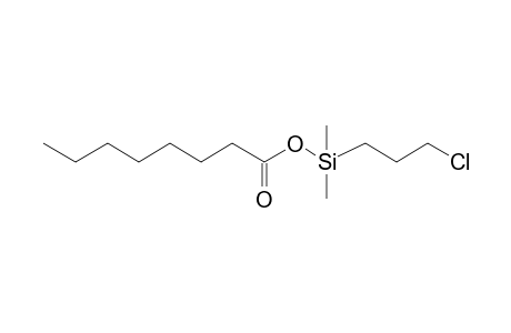 (3-Chloropropyl)(dimethyl)silyl octanoate