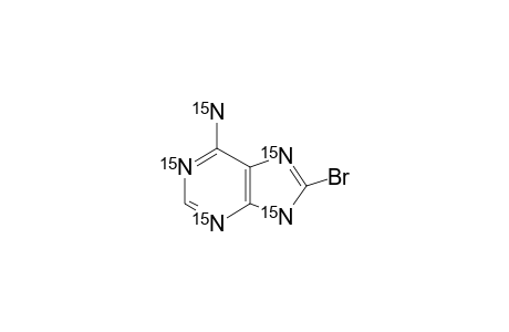 (15)N-8-BROMO-ADENINE