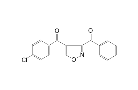 Methanone, (4-chlorophenyl)(3-benzoyl-4-isoxazoyl)-