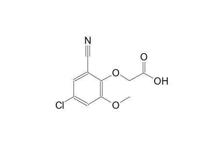 (4-chloro-2-cyano-6-methoxyphenoxy)acetic acid