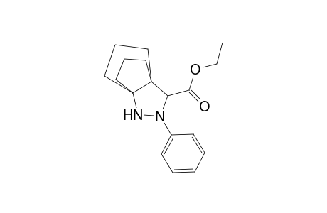 3-Phenyl-4-ethoxycarbonyl-2,3-diaza-tricyclo(3,3,3,0(1,5))undecane