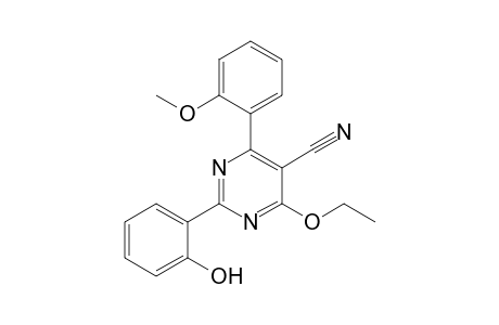 2-(2'-Hydroxyphenyl)-4-ethoxy-6-(2"-methoxyphenyl)-pyrimidine-5-carbonitrile